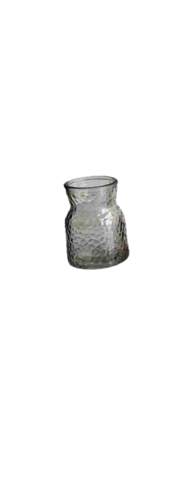 Glass Vase - 12.5x12.5x20.5cm - Vases and Glass Vases by Casaliving