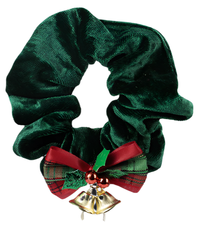 Scrunchies W Bell  | Christmas Decorations, Gifts, and Accessories by Casaliving