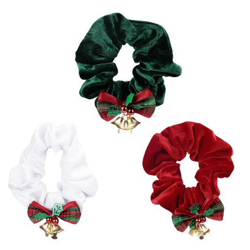 Scrunchies W Bell  | Christmas Decorations, Gifts, and Accessories by Casaliving