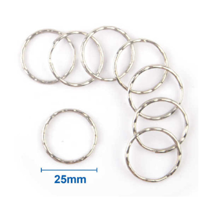 Split Key Rings 25 10pcs