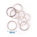Split Key Rings 30 8pcs