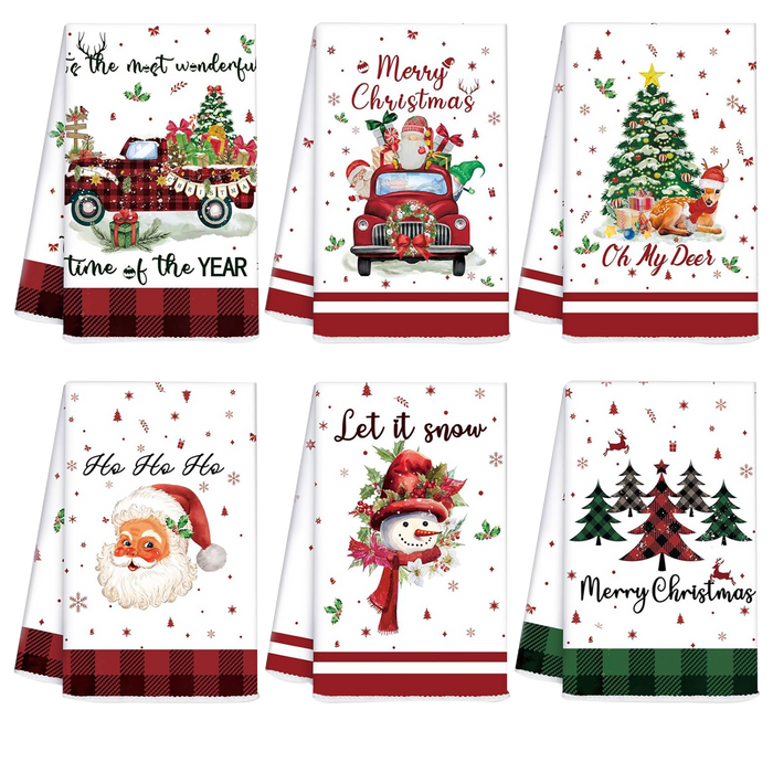 Tea Towel Assorted | Christmas Decorations, Gifts, and Accessories by Casaliving