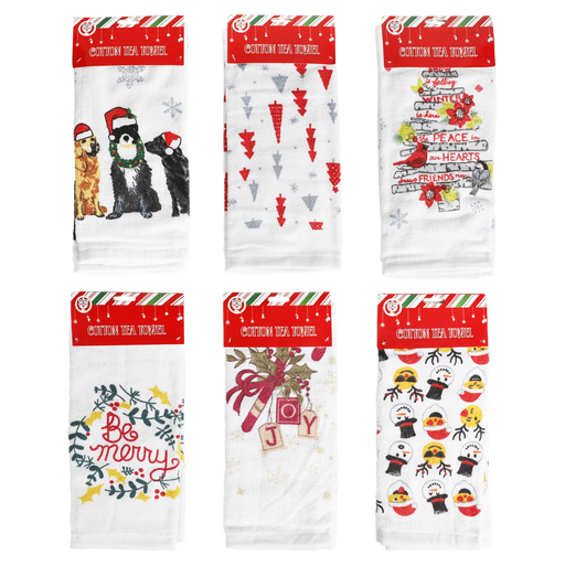 Tea Towel Cotton 40x60cm | Christmas Decorations, Gifts, and Accessories by Casaliving