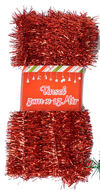 Tinsel 5cm x 15mtr x 1Ply | Christmas Decorations, Gifts, and Accessories by Casaliving