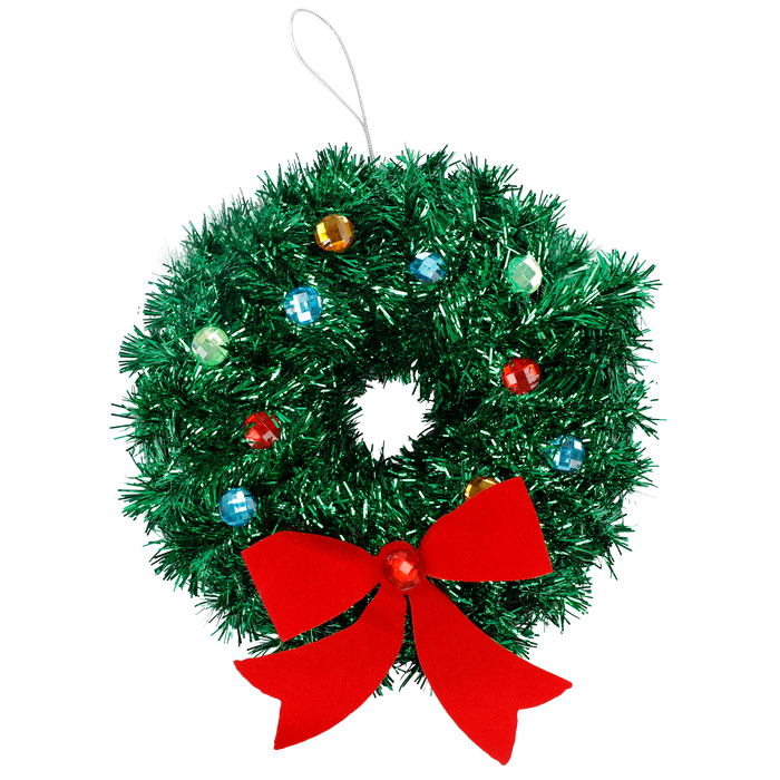 Tree Wreath Diamonte 16cm | Christmas Decorations, Gifts, and Accessories by Casaliving