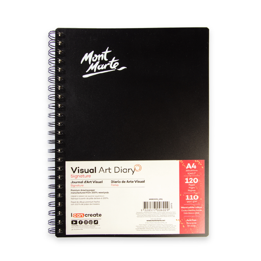 Visual Art Diary A4 120page