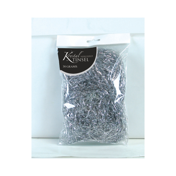 TINSEL SHRED MET SILVER 30G