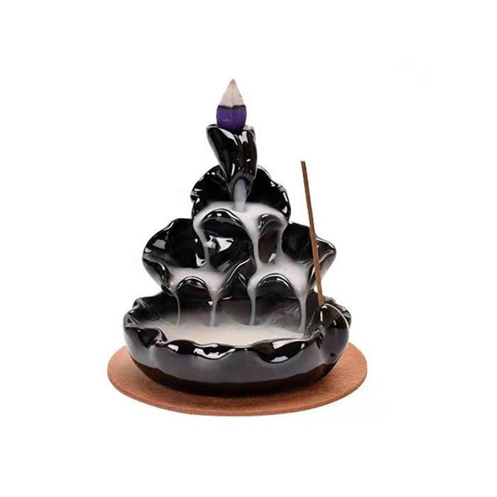 Waterfall Backflow Burner Holder - Tealight, candle, and burner holders by Casaliving&nbsp;