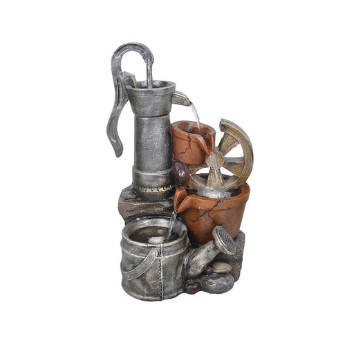 Watering Can Hand Pump - Fountains &amp; Water Features by Casaliving
