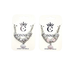 White Flower Seashell Chain Accent – Snake Chain Bracelet (1 Each)