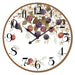 Wild Berry Table Clock  | Clocks and Wall clocks by Casaliving&nbsp;