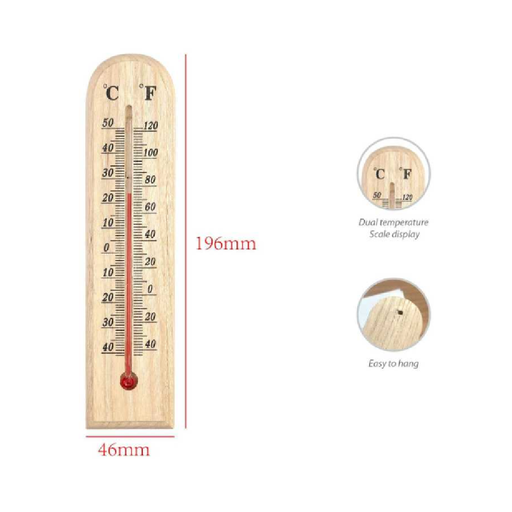 Wooden Thermometer