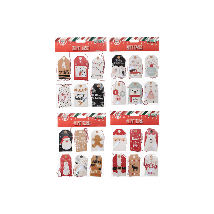 Gift Tags Pack 24