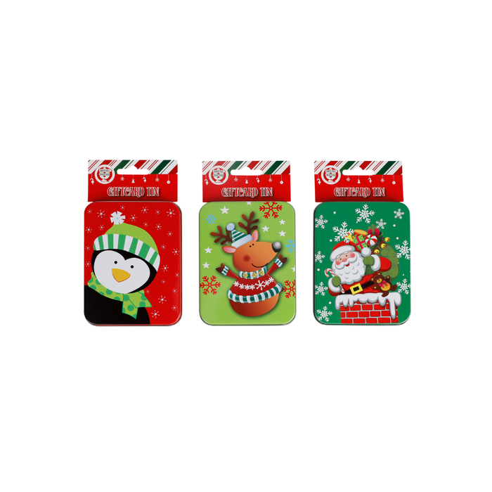 Giftcard Tin 11x9cm (Randomly Selected)