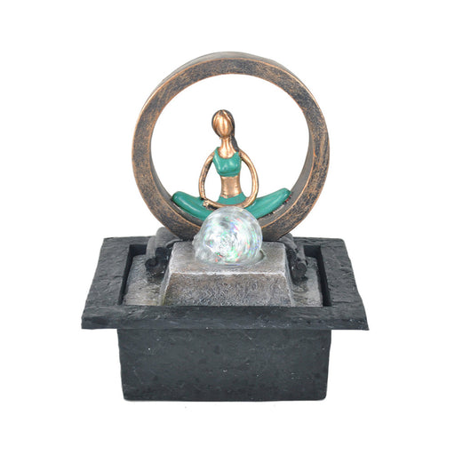 Yoga Circle&nbsp; -Fountains &amp; Water Features by Casaliving