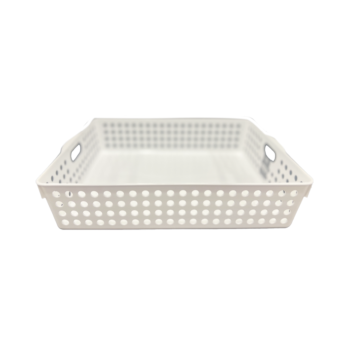 Circle Basket – White