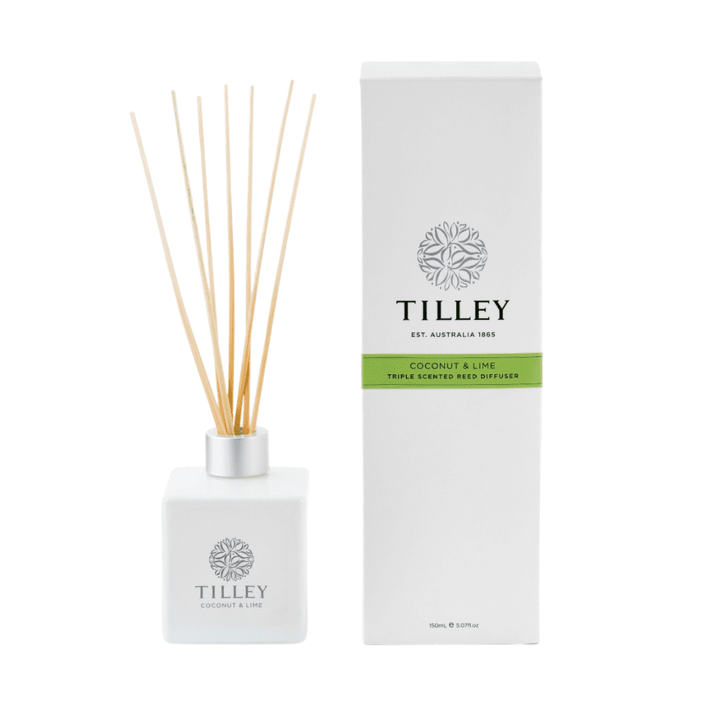 Tilley Coconut & Lime Reed Diffuser (Multiple Scent Options) 150ml ...