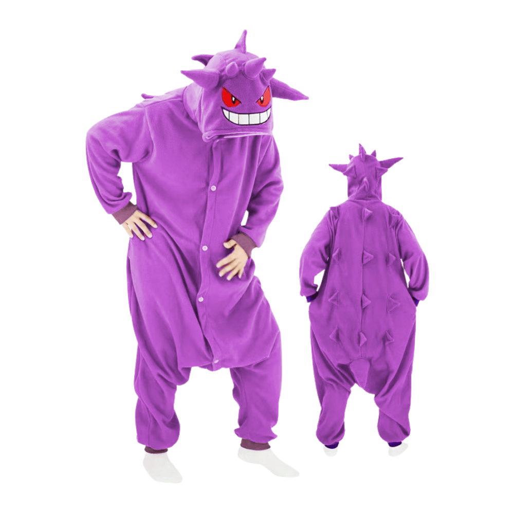 Adults Gengar Onesie Pokemon Costume | Costumes by Casaliving — Casa Living