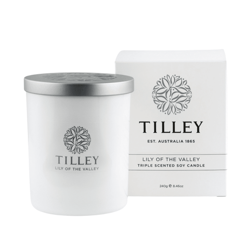 Tilley Soy Candle - Lily of the Valley 45 Hour Scented Candle