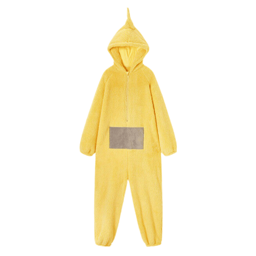 &nbsp;Adult Teletubbies Costume - Laa Laa Onesie Cartoon Cosplay Book Week - Yellow- Adult &amp; Kids Party Costumes by Casaliving&nbsp;