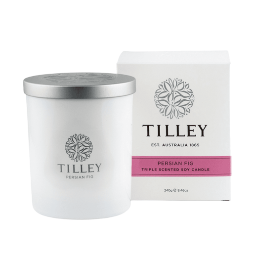 Tilley Soy Candle - Persian Fig 45 Hour Scented Candle