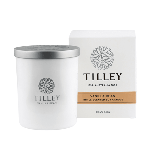 Tilley Soy Candle - Vanilla Bean 45 Hour Scented Candle