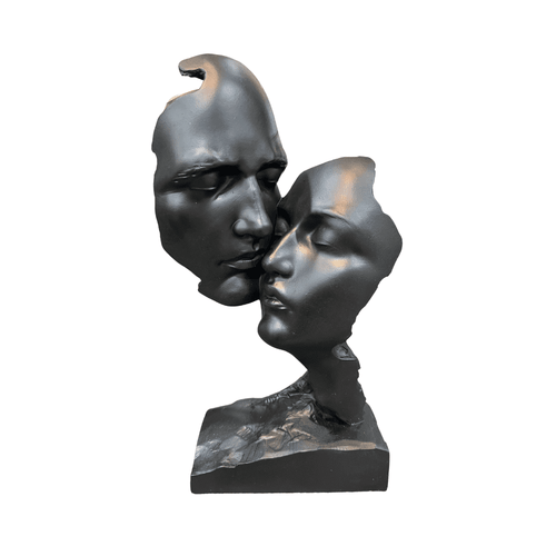 Casa Living Matisse Black Double Mask Statue - Casa Living